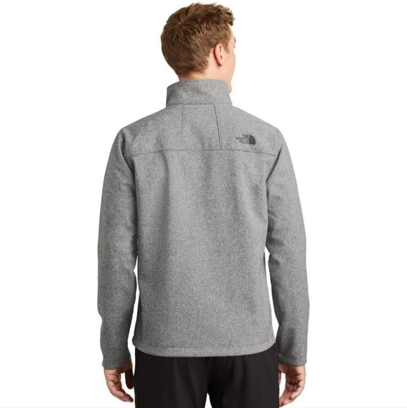 The North Face Windwall Mens Large Jacket Heather Gray - Picture 4 of 5